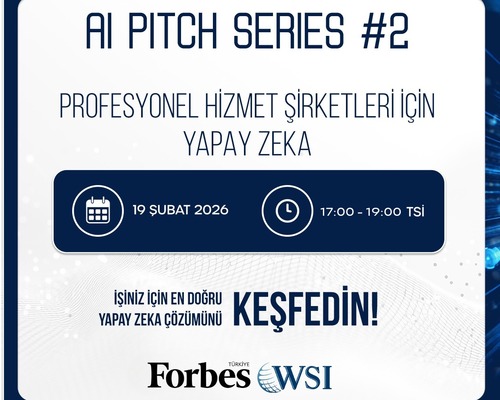 AI Pitch Series 2: Profesyonel hizmetler için yapay zeka (Online) – 19 Şubat 2026