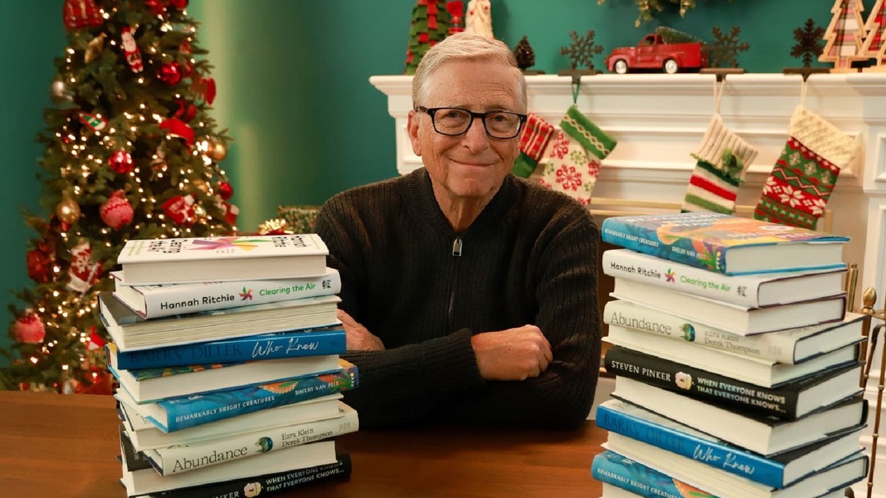 Bill Gates gelenekselleşen yıl sonu kitap tavsiyelerini paylaştı
