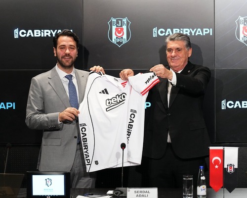 Cabir Yapı ve Beşiktaş JK forma sponsorluk anlaşmasını yeniledi