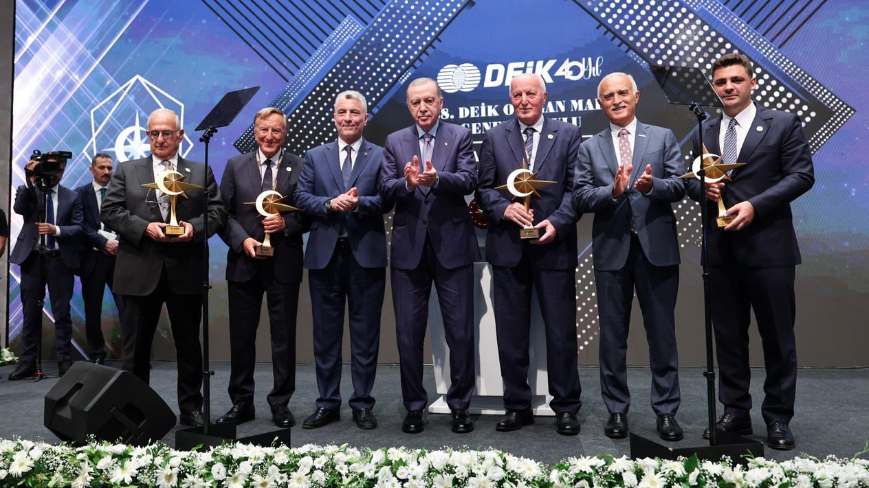 DEİK 40. yılını Cumhurbaşkanı Erdoğan’ın katılımıyla kutladı