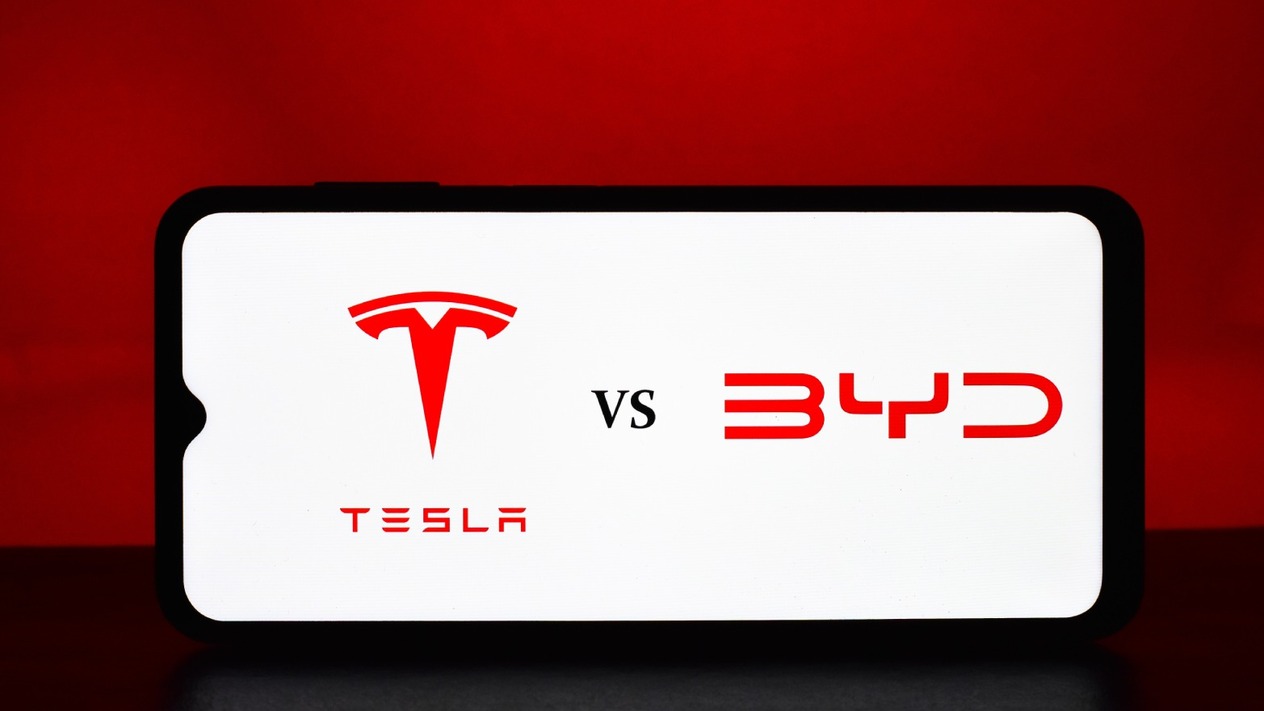 Elektrikli araç pazarında Tesla ve BYD'nin rekabeti sürüyor
