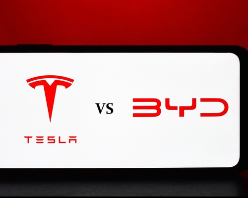Elektrikli araç pazarında Tesla ve BYD'nin rekabeti sürüyor