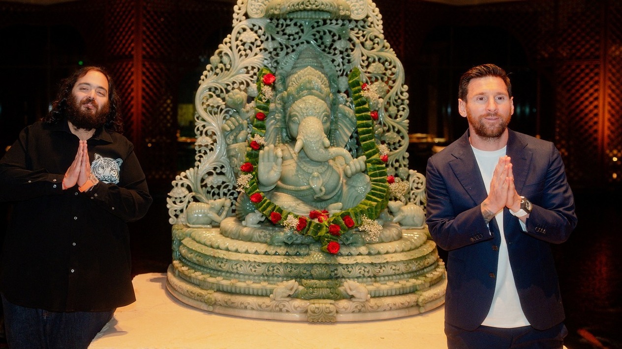 Hintli milyarderin oğlundan Messi’ye 1,2 milyon dolarlık hediye