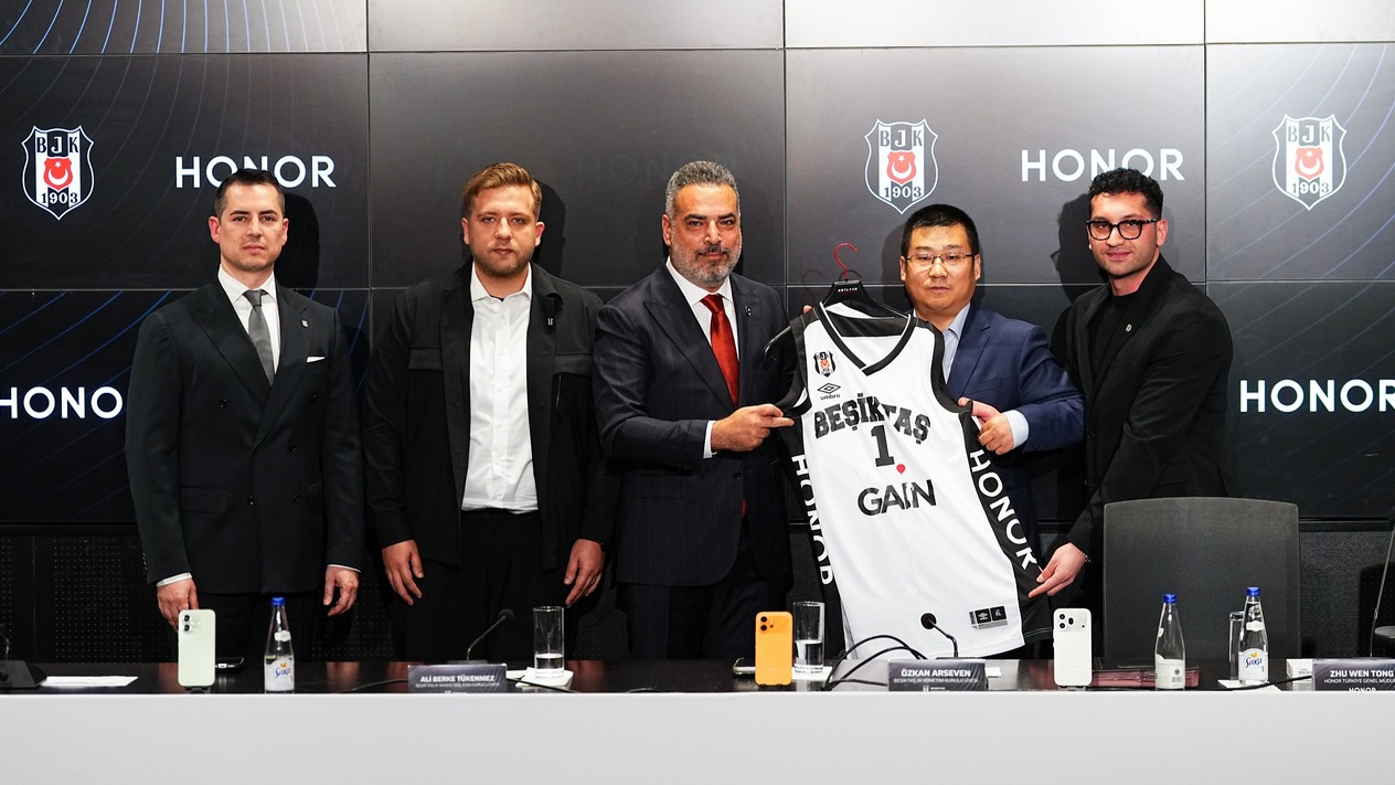 HONOR Beşiktaş GAİN Erkek Basketbol Takımı’nın stratejik teknoloji ortağı oldu