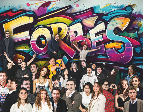 İş dünyası 30 Altı 30 için sahnede