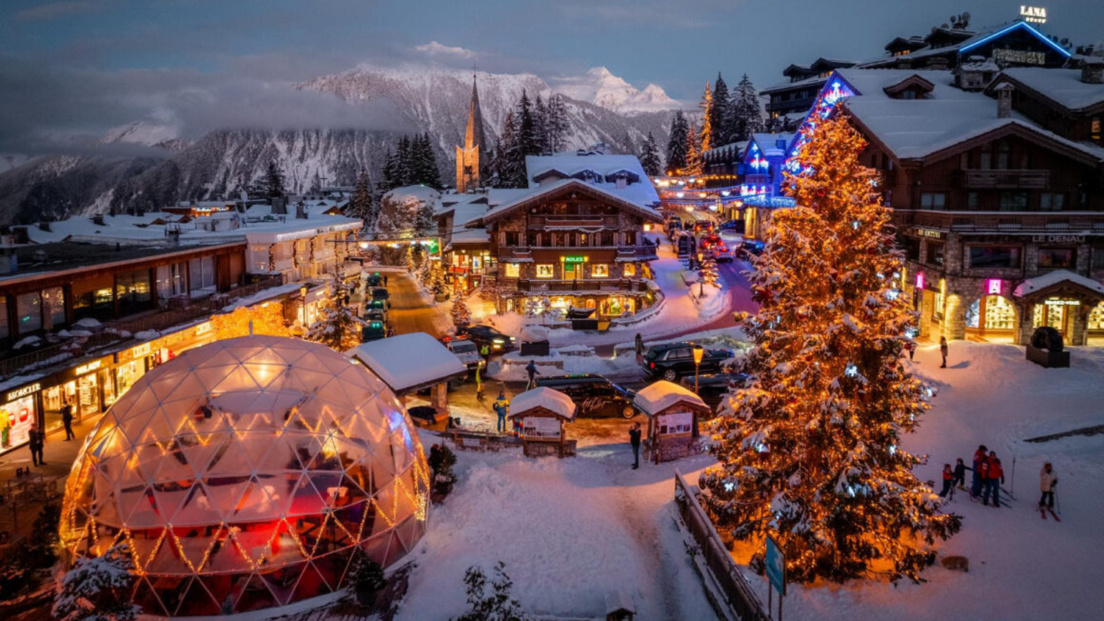 Kışı Courchevel’de uğurlarken