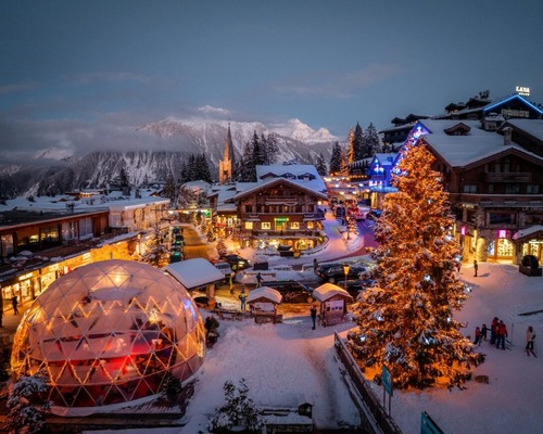 Kışı Courchevel’de uğurlarken
