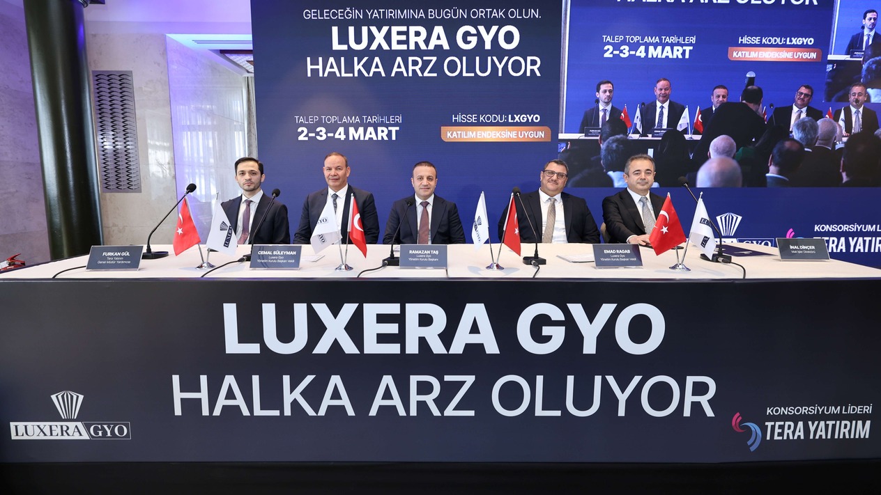 Luxera GYO borsaya açılıyor: Gelirin büyük bölümü yeni projelere