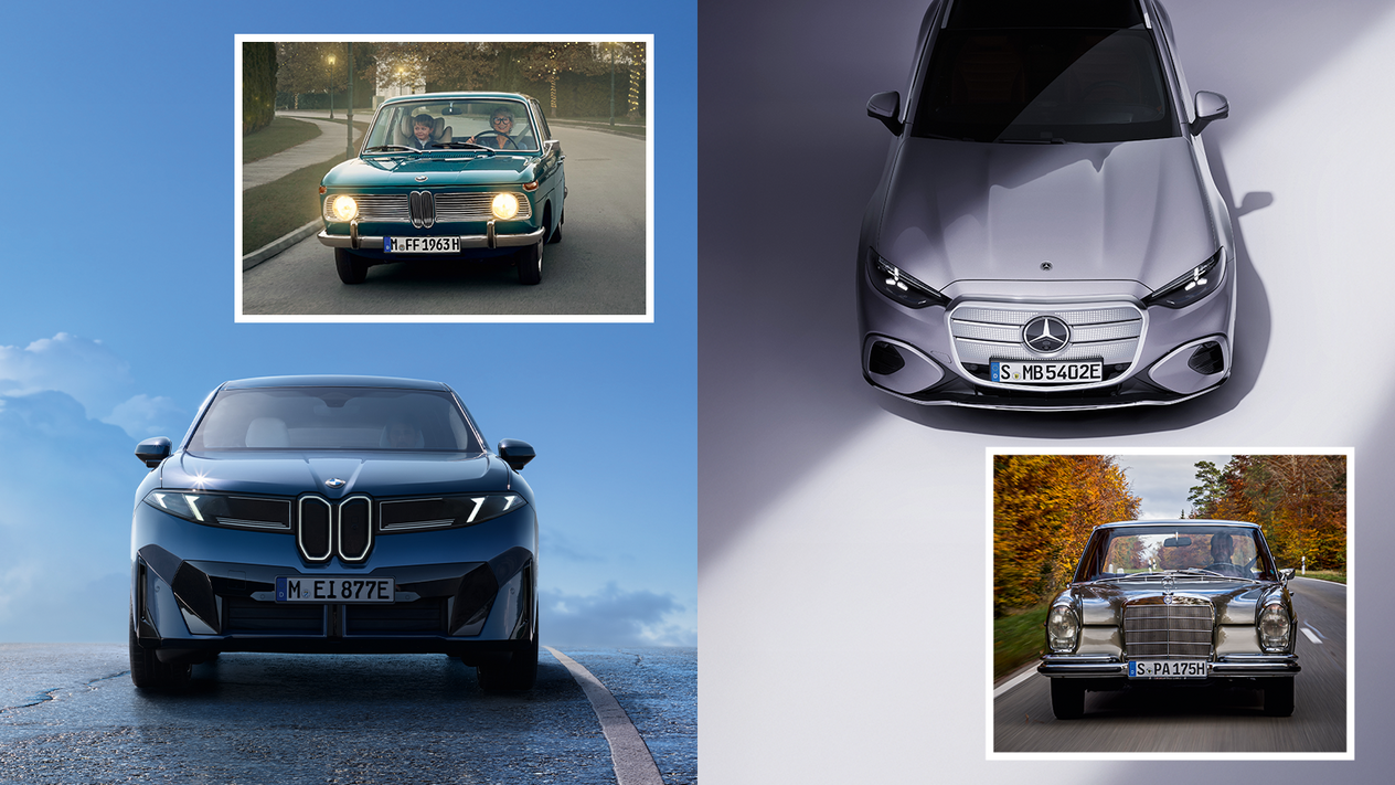 Mercedes-Benz ve BMW'nin yeni modellerinde ilham 1960’lardan teknoloji bugünden