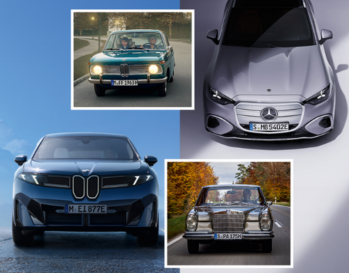 Mercedes-Benz ve BMW'nin yeni modellerinde ilham 1960’lardan teknoloji bugünden