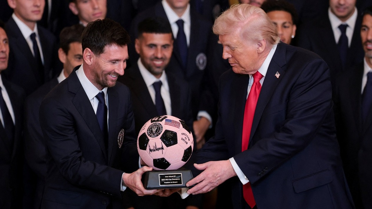 Messi Beyaz Saray’da: Trump’tan Pelé karşılaştırması