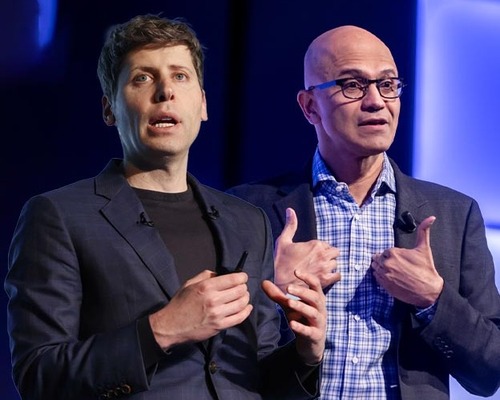 Modern yapay zeka patlamasını birlikte ateşleyen Altman ve Nadella ayrılıyor