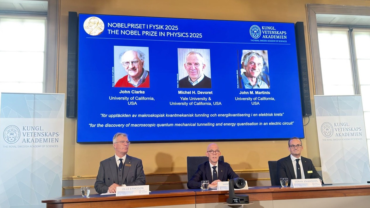 Nobel Fizik Ödülü'nü John Clarke, Michel Devoret ve John Martinis kazandı