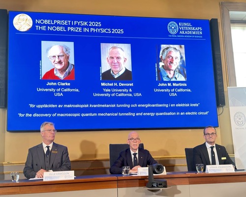Nobel Fizik Ödülü'nü John Clarke, Michel Devoret ve John Martinis kazandı
