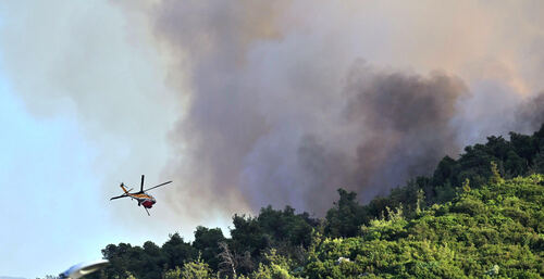 Orman yangınları altı ile yayıldı