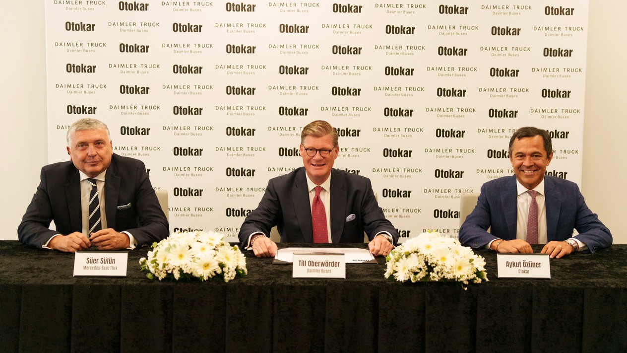 Otokar ve Daimler Buses üretim anlaşmasına imza attı