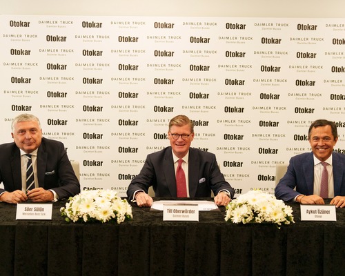 Otokar ve Daimler Buses üretim anlaşmasına imza attı