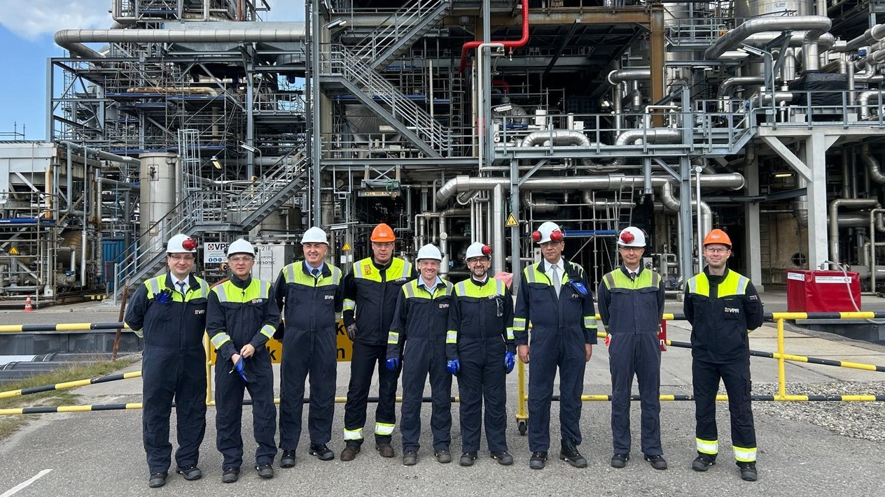 SASA yönetimi petrokimya tesisi için Avrupa'da temaslarda bulundu