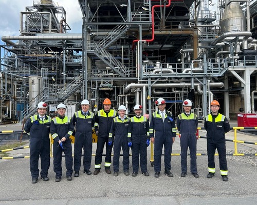 SASA yönetimi petrokimya tesisi için Avrupa'da temaslarda bulundu