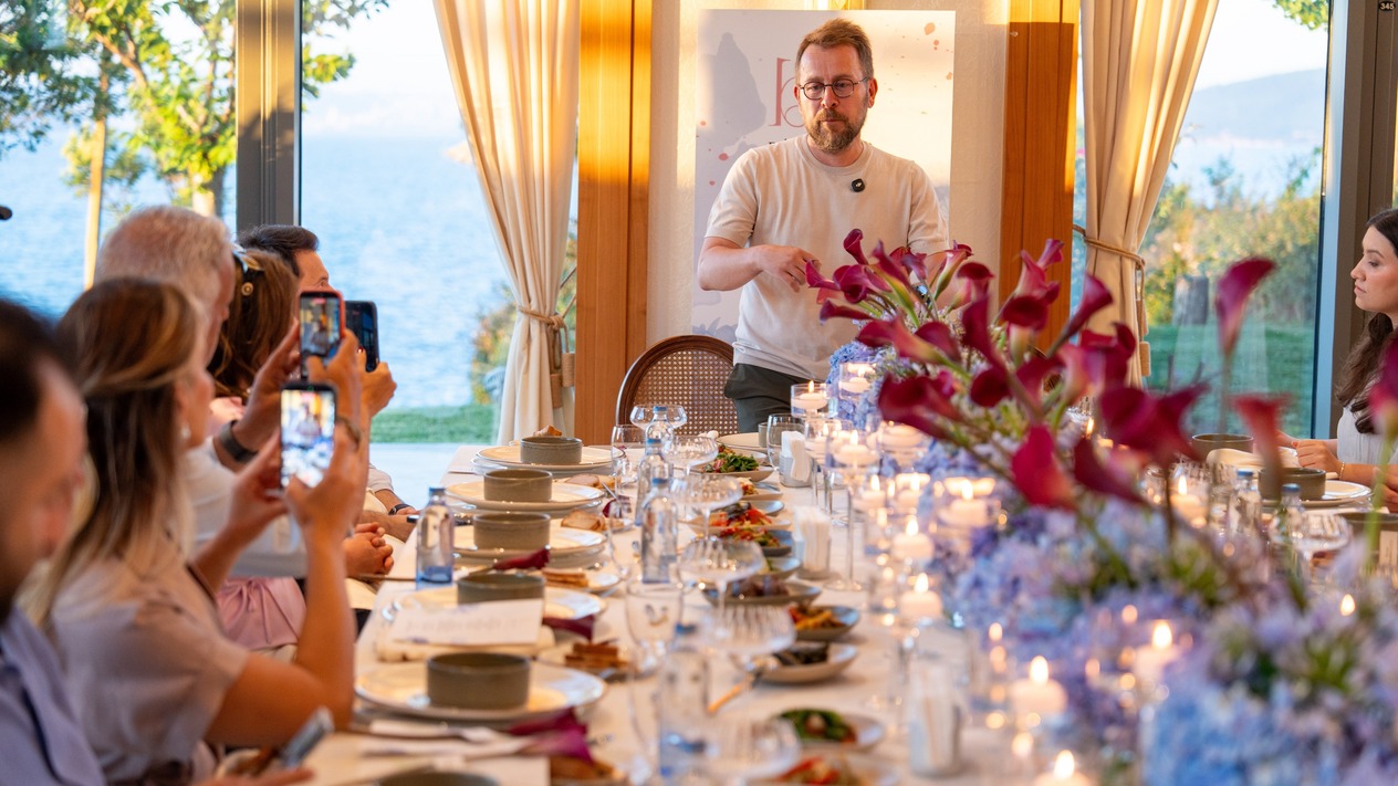 Şef Ömür Akkor imzalı gastronomi ve sağlıklı yaşam etkinliği düzenlendi