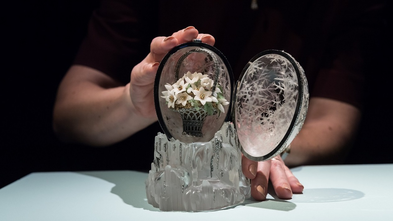 Tahmini değeri 27 milyon dolar olan Fabergé yumurtası açık artırmaya çıkıyor