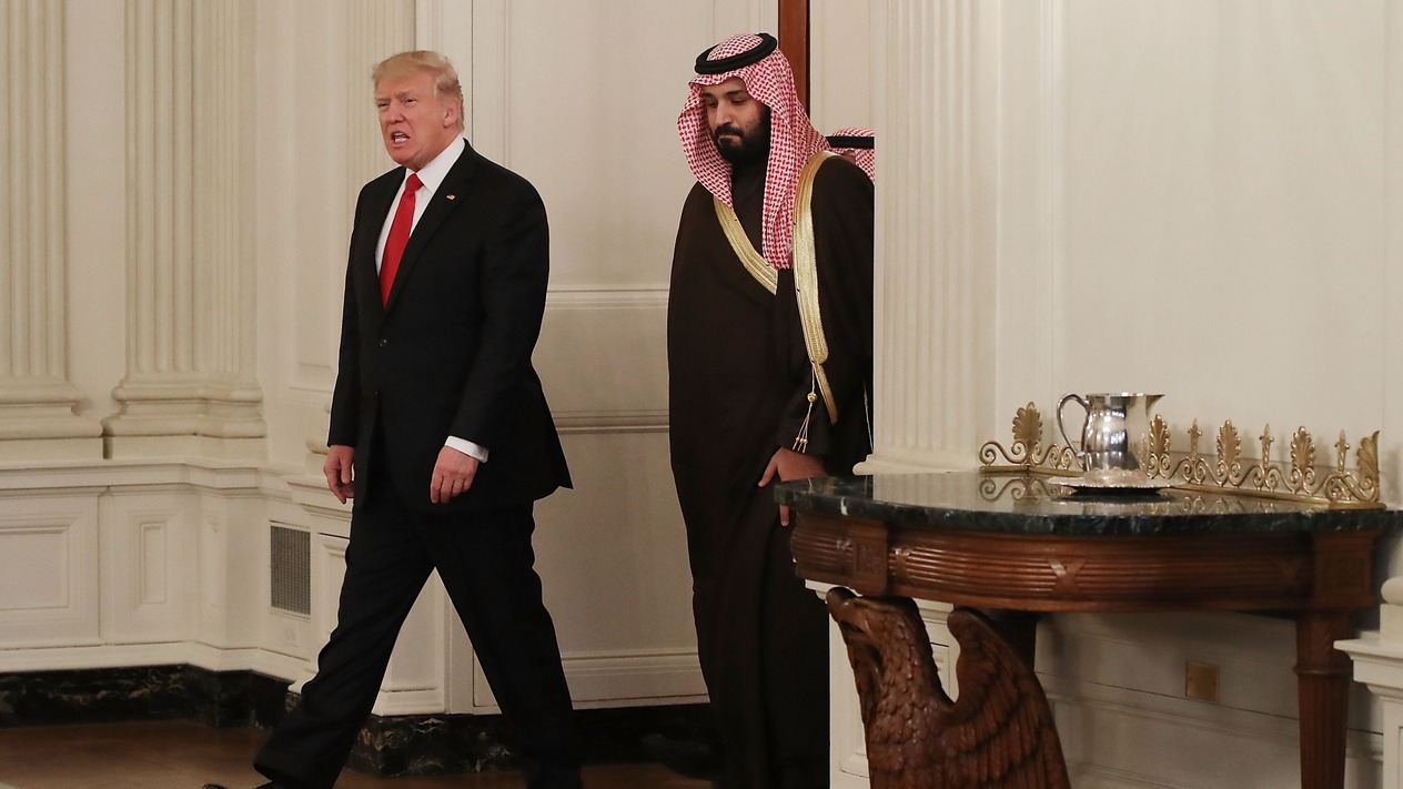 Trump Arabistan'ın 600 milyar dolarlık yatırım taahhüdünü beğenmedi