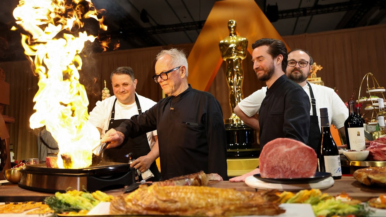 Ünlü şeften Oscar gecesi için 70 yemeklik menü