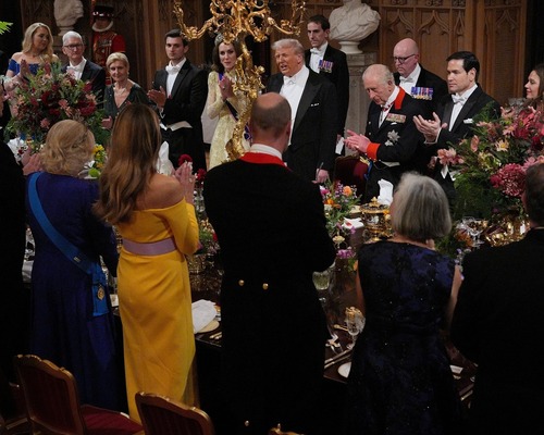 Windsor Şatosu'nda güç gösterisi: CEO'lar, milyarderler, medya patronları Trump için masada