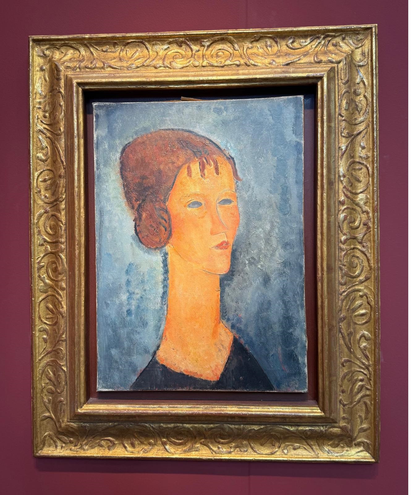 Amedeo Modigliani - Makaronlu Genç Kız