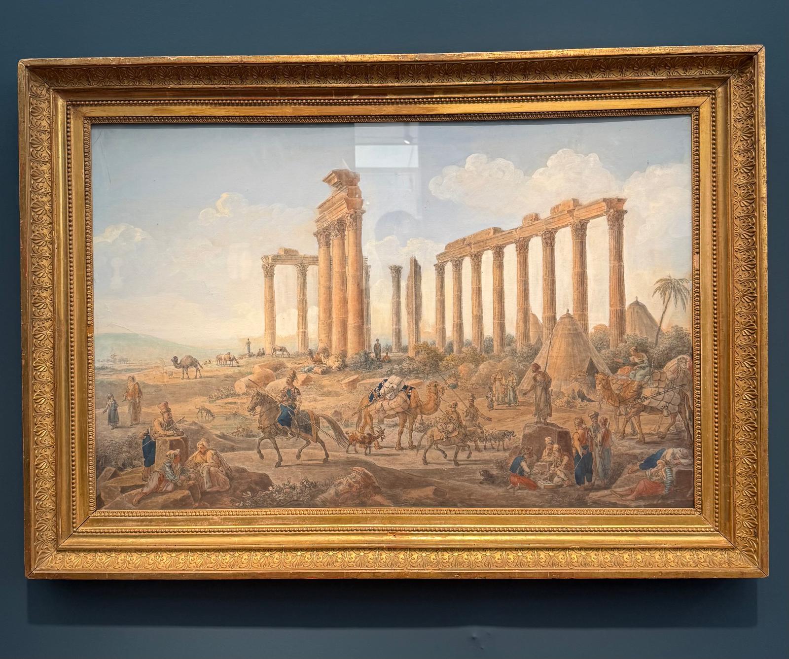 Jean-Baptiste Hilaire'den Osmanlı kampı tablosu