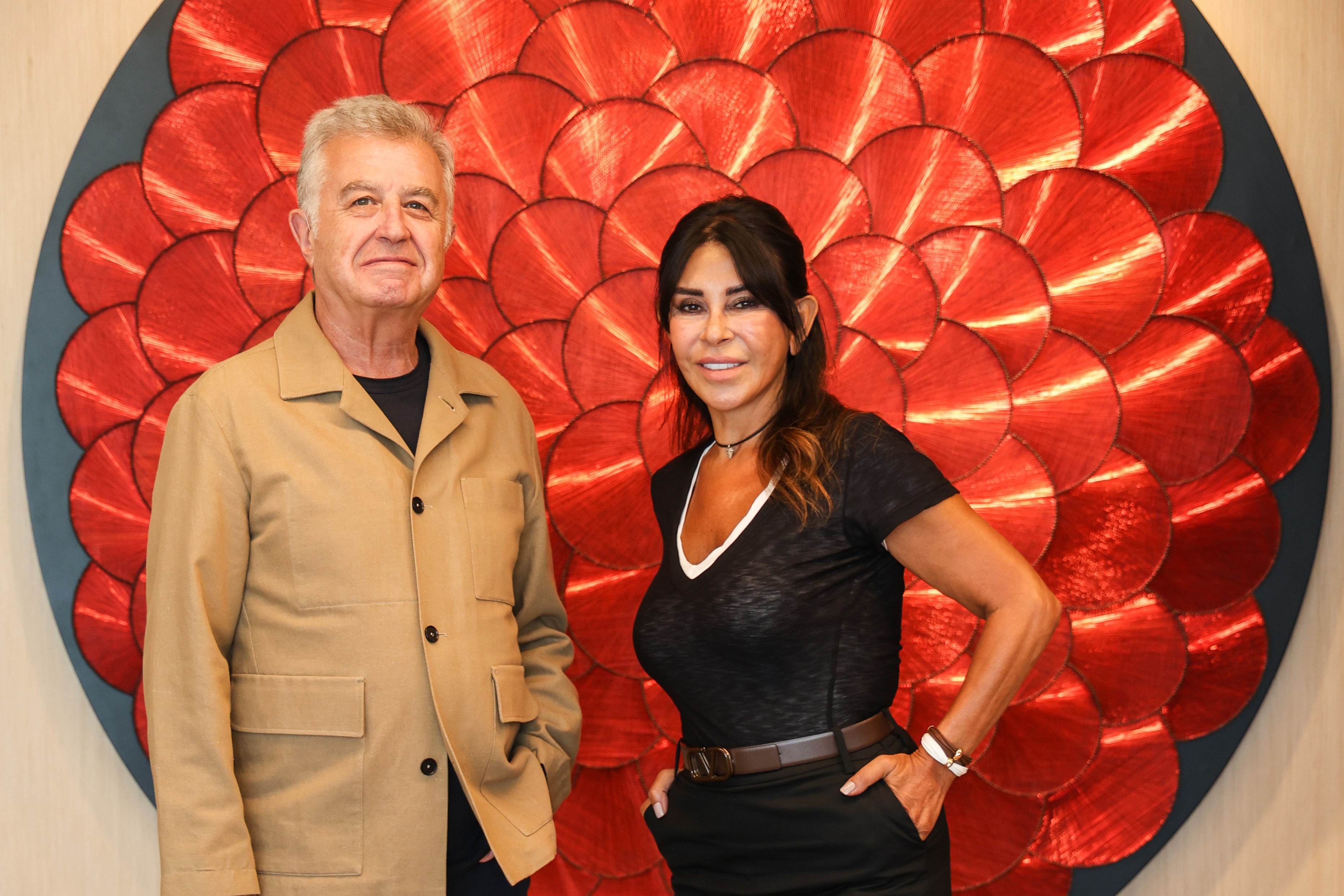 Contemporary Istanbul Yönetim Kurulu Başkanı Ali Güreli ve Akbank Yönetim Kurulu Başkanı Suzan Sabancı