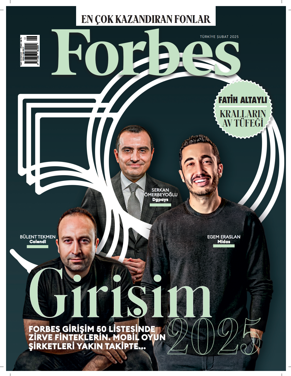 Forbes Türkiye Şubat 2025 kapağı