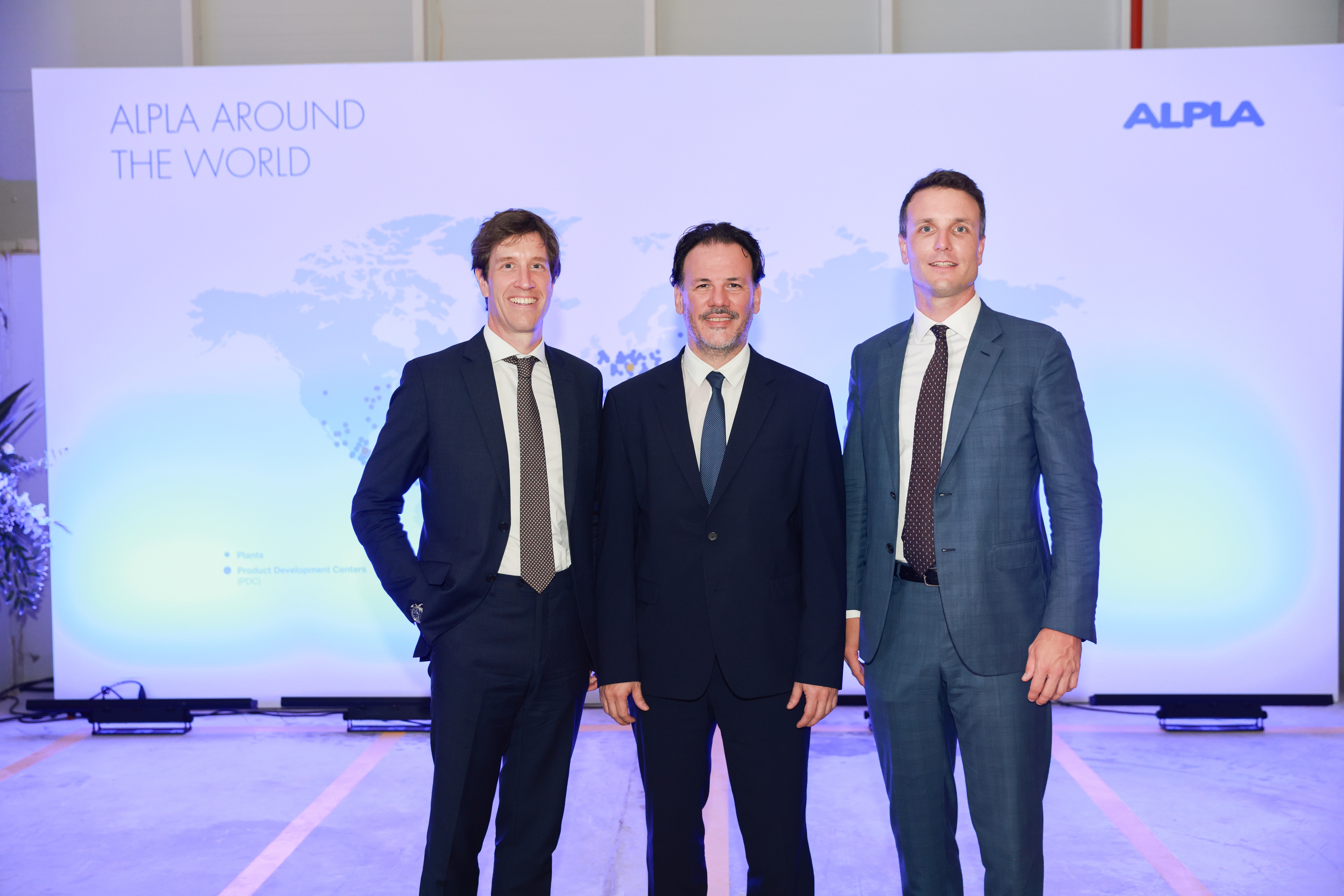 Javier Delgado Villanueva, Emre Canoğlu ve Philipp Lehner (soldan sağa)